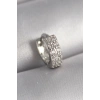 Zirkon Taşlı Tragus Piercing 6mm 1.2mm Çelik