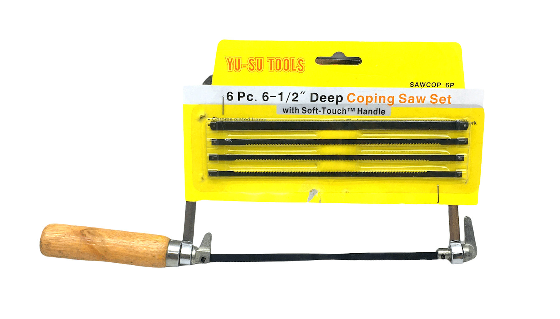 6 ADET  KIL TESTERE SETİ AHŞAP SAP (5365)