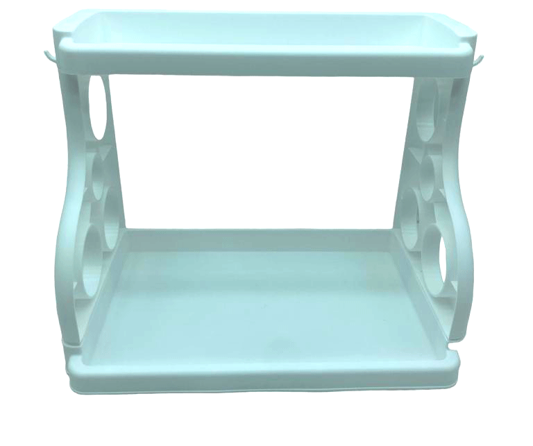 BEYAZ MUTFAK TEZGAH ÜSTÜ DÜZENLEYİCİ ORGANİZER (5365)