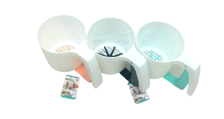 PLASTİK PRATİK ÇEVİRMELİ UN ELEK (5365)