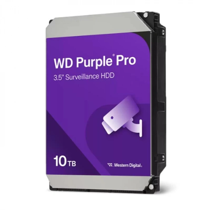 10 Tb Wd 3.5 Purple Pro Sata3 7200rpm 512mb 7/24 Guvenlık Wd102purp (3 Yıl Resmı Dıst Garantılı)