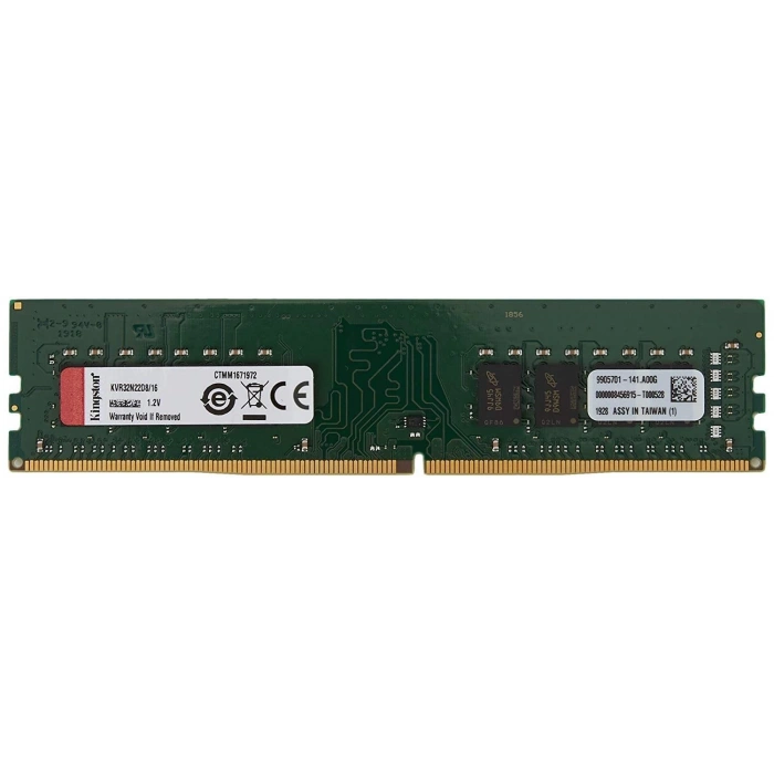 16 GB DDR4 3200MHZ KINGSTON CL22 DT KVR32N22D8/16