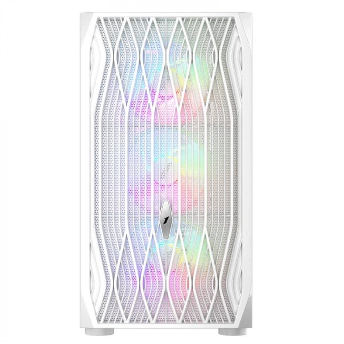 1ST PLAYER ARIYA AY7 BEYAZ 650W 80+ ARGB 4X12CM FAN TEMPERLİ CAM MESH USB 3.0 ATX KASA