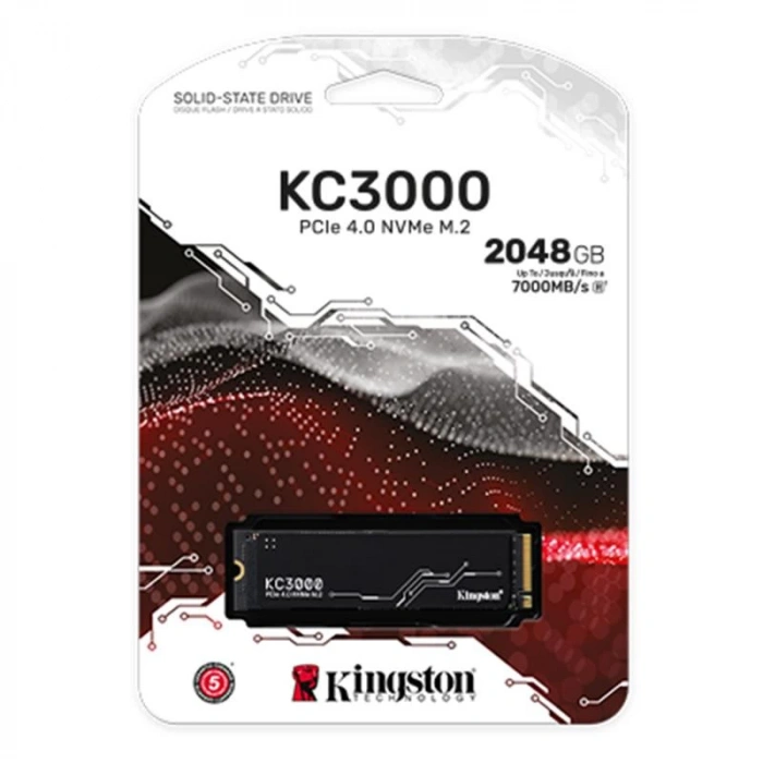 2 Tb Kıngston Pcıe 4.0 Nvme M.2 2280 7000/7000 Skc3000d/2048g