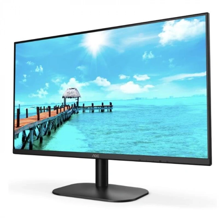 27 AOC 27B2QAM 4MS 75MHZ 1XVGA 1XHDMI 1XDP FHD 1920X1080 HOPARLÖR ÇERÇEVESİZ FLICKER-FREEE VESA SİYAH