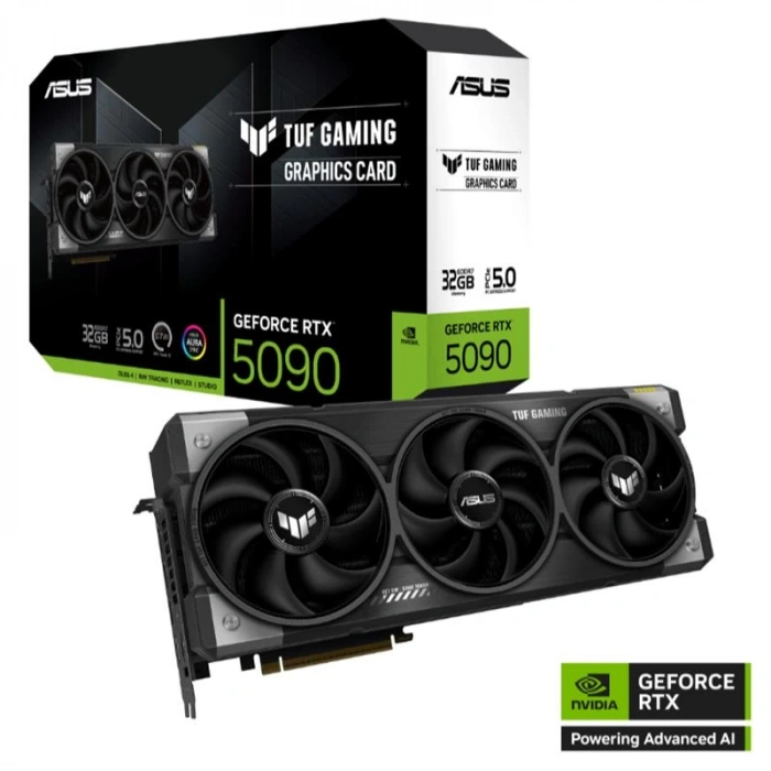 Asus Geforce Tuf-rtx5090-32g-gamıng 32gb Gddr7 512bıt 2xhdmı 3xdp Ekran Kartı