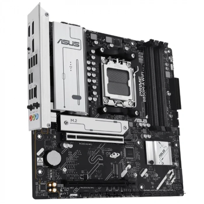 Asus Prıme B850m-a Wıfı Ddr5 8000mt/s 1xhdmı 2xdp 3xm.2 Usb3.2 Matx Am5 (amd Am5 9000/8000/7000 Serileri İle Uyumlu)