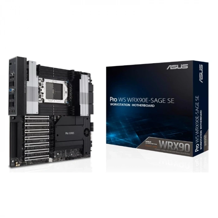 Asus Pro Ws Wrx90e-sage Se Ddr5 Vga 4xm.2 Str5 (amd Threadrıpper Pro 7000 Wx Serisi İşlemci Uyumu)