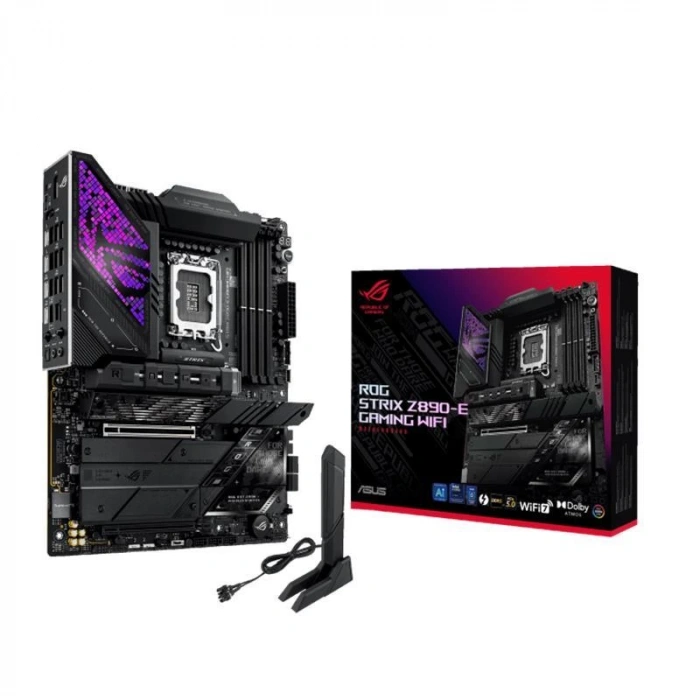 ASUS ROG STRIX Z890-E GAMING WIFI DDR5 8800MT/S 1XHDMI 1XDP 2XUSB TYPE-C 7XM.2 ATX 1851P(INTEL ULTRA PROCESSORS SERIES2)