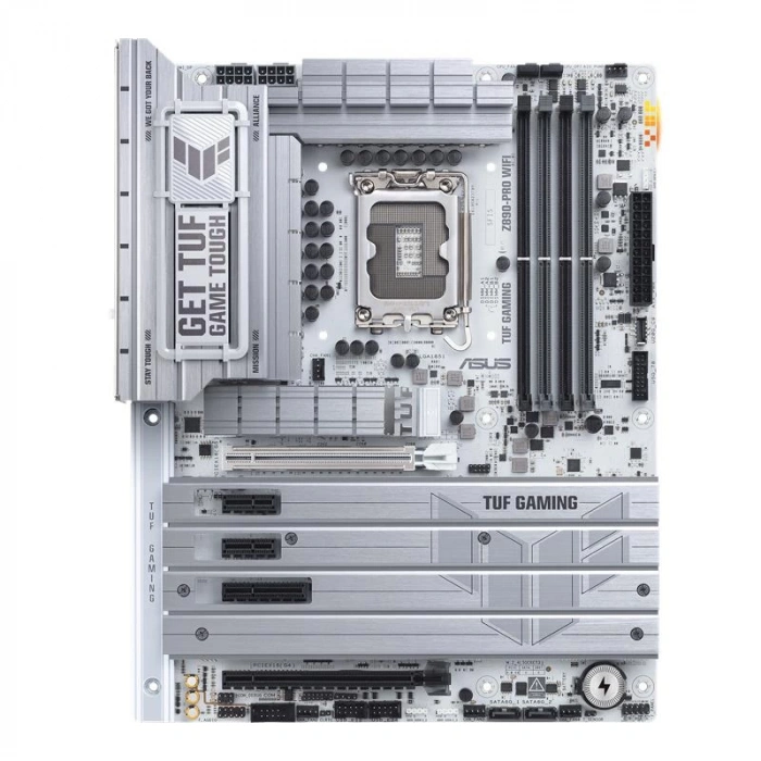 Asus Tuf Gamıng Z890-pro Wıfı Ddr5 9066mt/s 1xhdmı 1xdp 2xusb Type-c 4xm.2 Atx 1851p (ıntel Ultra Processors Serıes 2)
