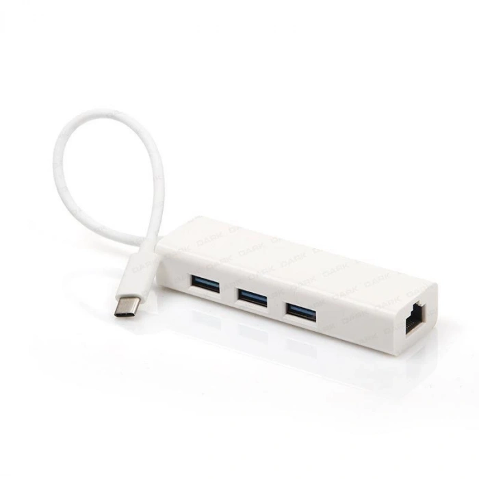 Dark Dk-ac-u31x3gl Usb3.0-1 Type C Hub Gıga Eth