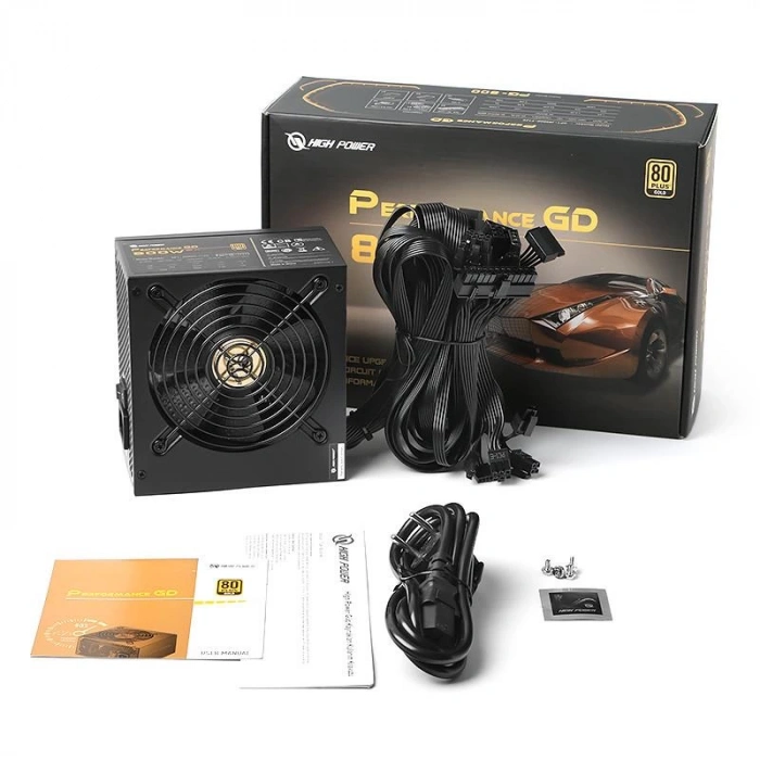 Hıgh Power Performance Gd 800w 80+ Gold Power Supply (hp1-j800gd-f12s)