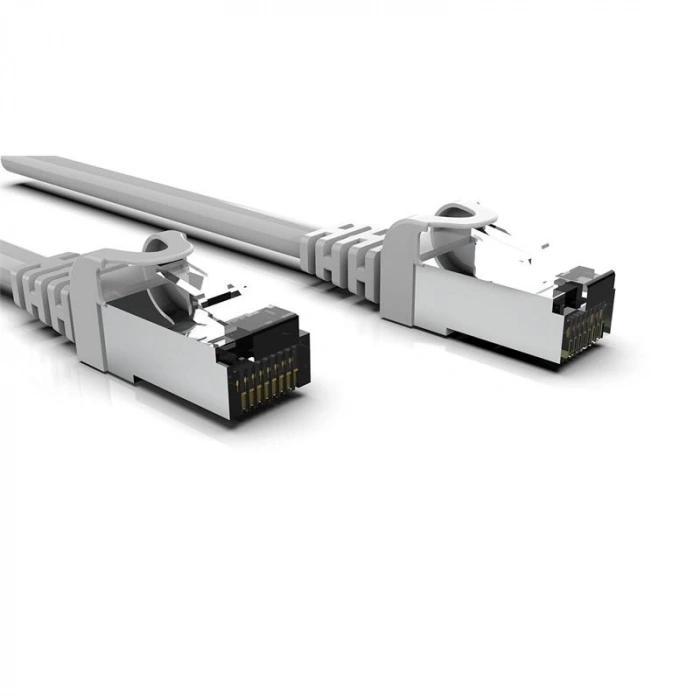 Inca Icat7-10tg Cat7 10mt S/ftp Patch Kablo Gri