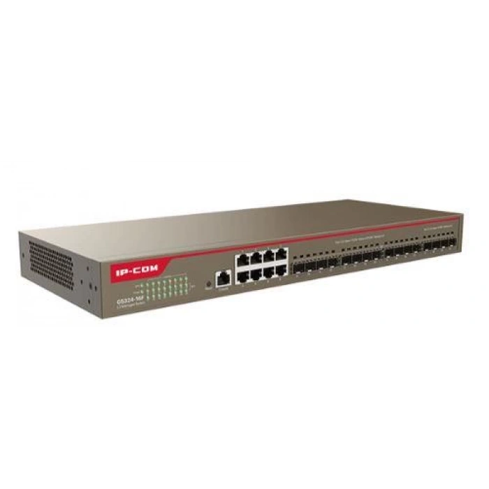 Ip-com G5324-16f 16 Port Sfp + 8 Port Gıgabıt L3 Cloud Yönetilebilir Rackmount Omurga Swıtch