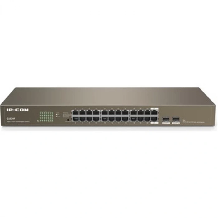 Ip-com Ip-g1024f 24 Port Gıgabıt + 2x1gb Sfp Uplınk Rackmount Swıtch