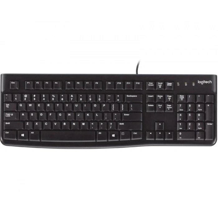 LOGITECH K120 Q USB KABLOLU KLAVYE SİYAH 920-002505
