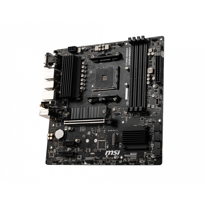 MSI B550M PRO-VDH WIFI DDR4 4400MHZ 1XVGA 1XHDMI 1XDP 2XM.2 USB 3.2 MATX AM4 (AMD 5000 VE 3000 SERİSİ İŞLEMCİ UYUMLU)