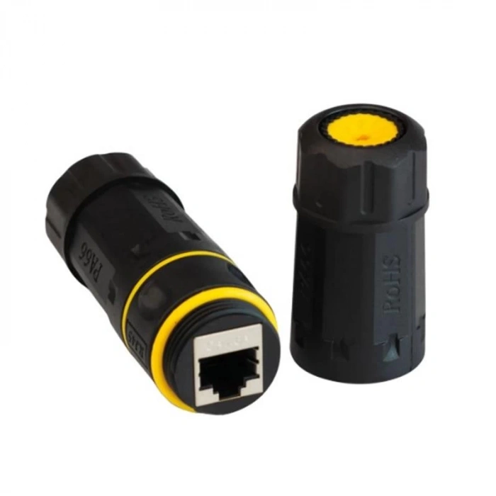 Orıng Rjıc6aff Cat6a Outdoor Waterproof Ip67 Dısı-dısı Konnektor
