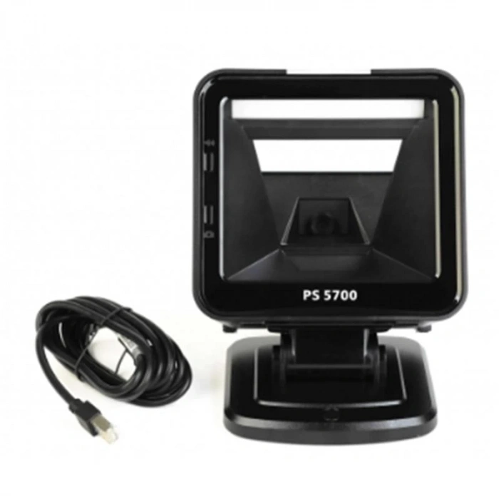 Perkon Ps5700 2d Karekod Kablolu Usb Masaüstü Barkod Okuyucu+ayaklı