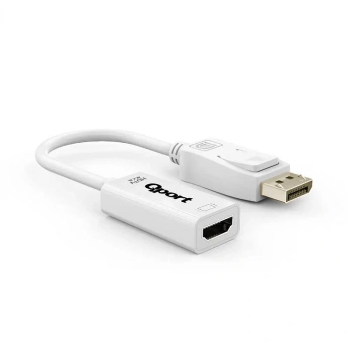 QPORT Q-DP-HDB DISPLAY PORT TO HDMI 4K ÇEVİRİCİ