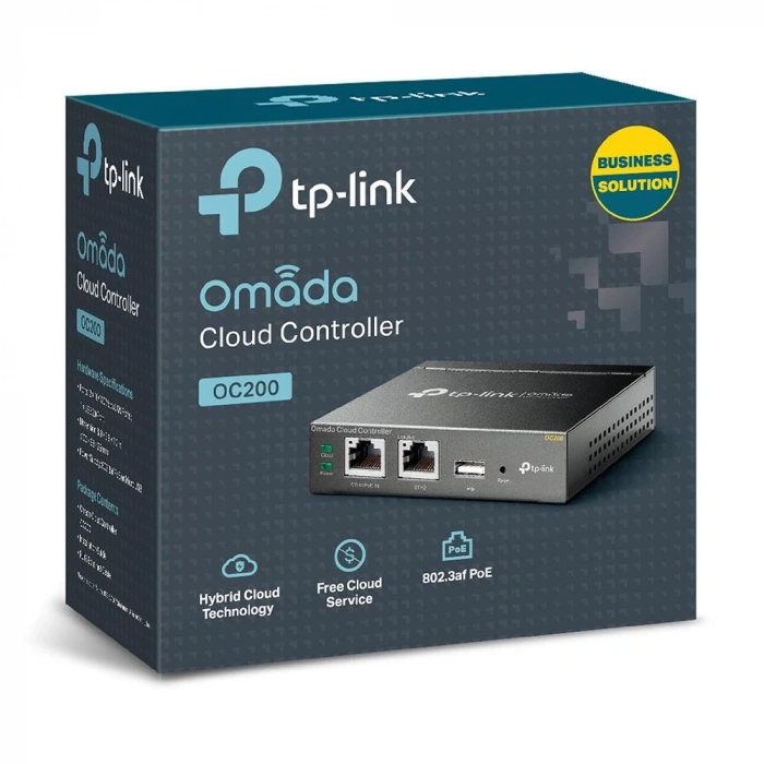 Tp-lınk Omada Oc200 2x10/100 1xusb 2.0 Hardware Controller