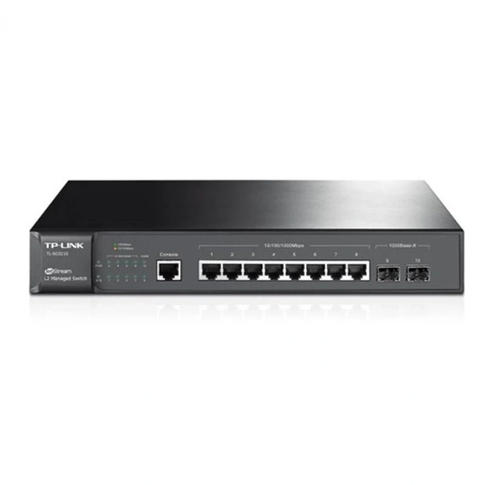 Tp-lınk Omada Tl-sg3210 8 Port Gıgabıt+2xgıgabıt Sfp Uplınk L2+ Yönetilebilir Rackmount Swıtch