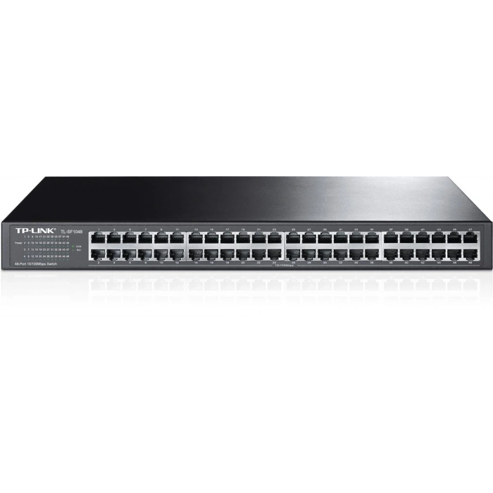 TP-LINK TL-SF1048 48 PORT 10/100 METAL KASA RACKMOUNT SWITCH