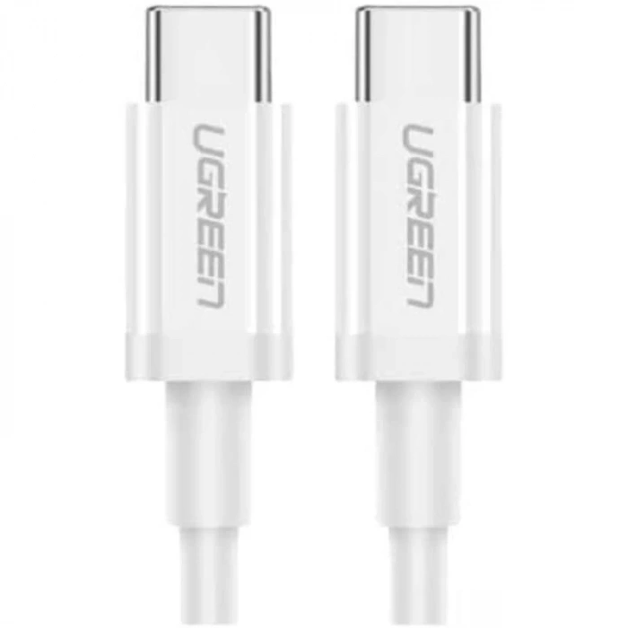 Ugreen Usb-c 60w 3a Qc Pd Hızlı Şarj Kablosu 1 Mt Beyaz 60518