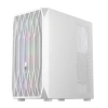 1ST PLAYER ARIYA AY7 BEYAZ 650W 80+ ARGB 4X12CM FAN TEMPERLİ CAM MESH USB 3.0 ATX KASA