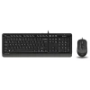 A4 Tech F1010 Q Usb Gri Mm Kablolu Klavye Mouse Set