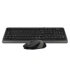 A4 Tech F1010 Q Usb Gri Mm Kablolu Klavye Mouse Set
