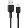 Aukey Cb-cd30-bk Naylon Örgülü Usb-a Type-c Şarj Kablosu 0.9mt