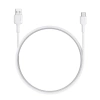 AUKEY CB-CD30-WH NAYLON ÖRGÜLÜ USB-A TYPE-C ŞARJ KABLOSU 0.9MT