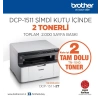 BROTHER DCP-1511-2T MONO LAZER YAZ/TAR/FOT (2 TAM DOLU TONER)