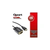 Qport Q-hvg18 Hdmı To Vga 1,8mt Dönüştürücü Kablo