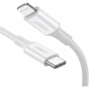 UGREEN TYPE-C TO LIGHTNING 3A PD MFİ SERTİFİKALI HIZLI ŞARJ KABLOSU 1 MT BEYAZ 10493