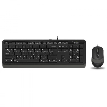 A4 Tech F1010 Q Usb Gri Mm Kablolu Klavye Mouse Set