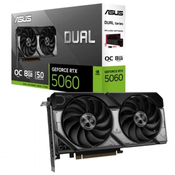 Asus Geforce Dual-rtx5060-o8g 8gb Gddr7 128bıt 1xhdmı 3xdp Ekran Kartı