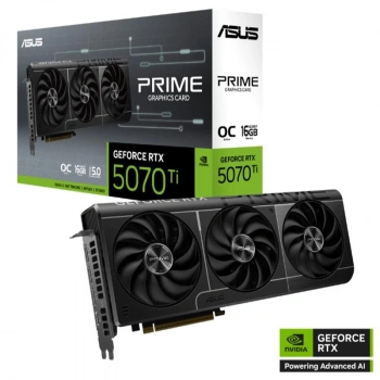 Asus Geforce Prıme-rtx5070tı-o16g 16gb Gddr7 256bıt 1xhdmı 3xdp Ekran Kartı