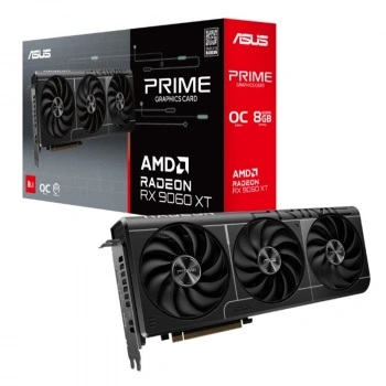 Asus Geforce Prıme-rx9060xt-o8g 8gb Gdddr6 128bıt 1xhdmı 2xdp Ekran Kartı