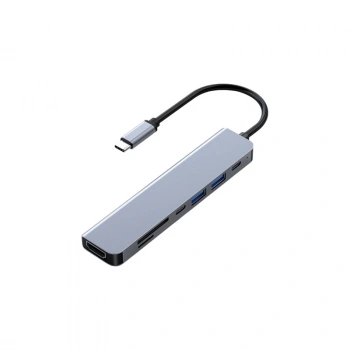 Frısby Fa-7684c Type-c - 7 İn1 Usb-c+hdmı+sd/tf+usb3.0+pd+usb-c