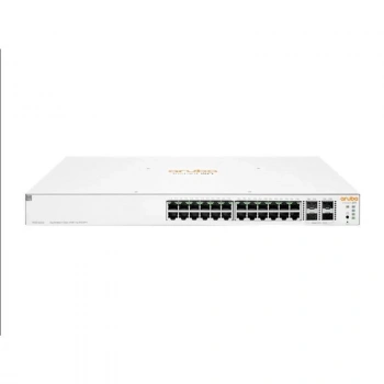 Hpe Aruba Ion Jl683b 1930 24 Port Gıgabıt+4x10gb Sfp Yönetilebilir 195w Poe Swıtch