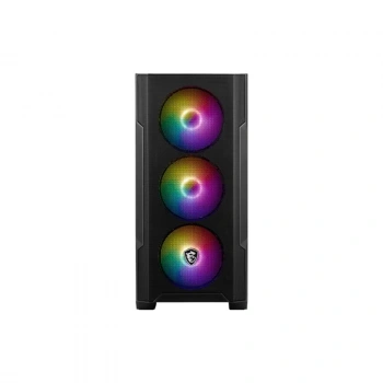 MSI MAG FORGE M100A AKRİLİK YAN PANEL 3X120MM 1X120MM ARGB FAN PSU YOK MATX GAMING KASA