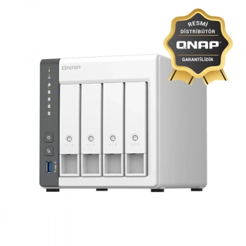 QNAP TS-433-4GB RAM 4 HDD YUVALI TOWER NAS (RESMİ DİSTRİBÜTÖR GARANTİLİ)