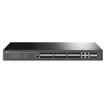 TP-LINK OMADA TL-SG3428XF 24 PORT GIGABIT SFP/4XPORT RJ45 COMBO+4X10GIGABIT SFP+ UPLINK YÖNETİLEBİLİR RACKMOUNT SWITCH