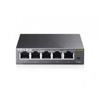 TP-LINK TL-SG105E 5 PORT GIGABIT EASY SMART YÖNETİLEBİLİR METAL KASA SWITCH
