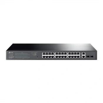 TP-LINK TL-SG1428PE 24 PORT GIGABIT + 2XGIGABIT RJ45/SFP UPLINK YÖNETİLEBİLİR 250W POE RACKMOUNT SWITCH