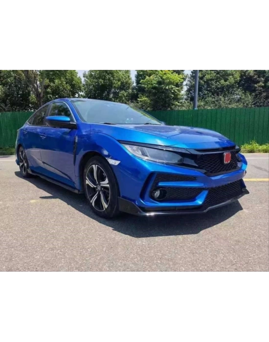 Honda Civic 2016-2021 Için Uyumlu Wild Ön Tampon Panjur Seti