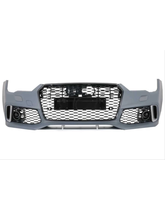 Audi A7 2015-2017 Için Uyumlu Rs7  Ön Tampon Panjur Seti