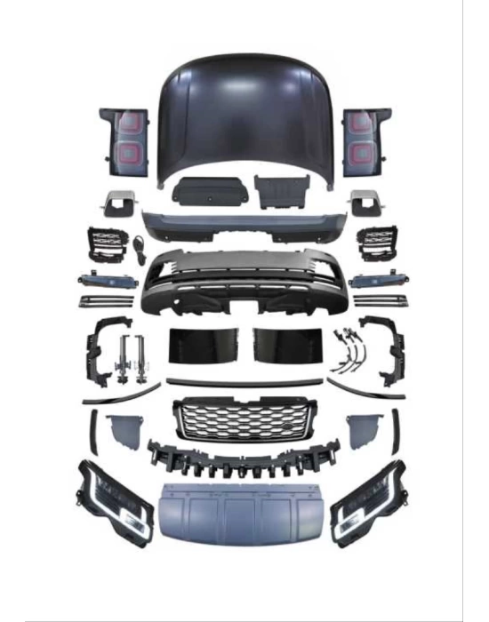 Land Rover RR Vogue 2013-2017 Için Facelift 2018+ Body Kit (L405 Makyajlama)